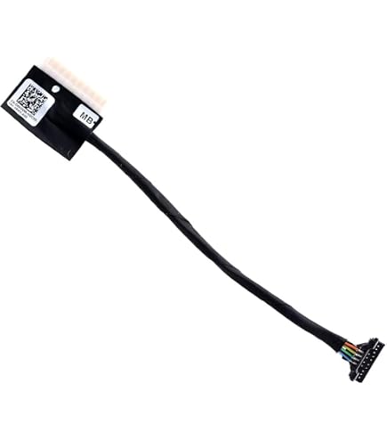 Cable Alimentación DC Dell Cable De Repuesto DC Para Dell Precision 7730/ 7740 - Recambio Del Cable De Carga, Modelo Compatible 69N59 Repuesto Cable DC Precision 7730 7740 69N59 Sin Soldadura