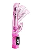 E-eyes Sex Toy - 9.1 Inch Waterproof G-spot Triple/3 Points Stimulation Multifrequency Vibration Rods Wand Vibration Anal Plug Butt Female Masturbation Toy Clitoris Stimulation Thrusting Vibrator Dildo for Women/female Color Random Shipping
