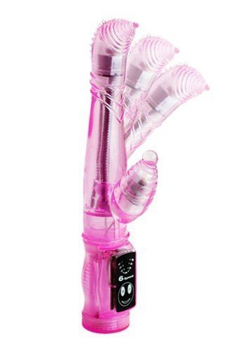 E-eyes Sex Toy - 9.1 Inch Waterproof G-spot Triple/3 Points Stimulation Multifrequency Vibration Rods Wand Vibration Anal Plug Butt Female Masturbation Toy Clitoris Stimulation Thrusting Vibrator Dildo for Women/female Color Random Shipping