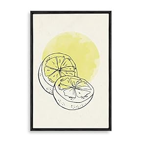 Framed Canvas Wall Art Modern Geometric Pattern Canvas Prints Home Artwork Decoration for Living Room,Bedroom - 16x24 inches