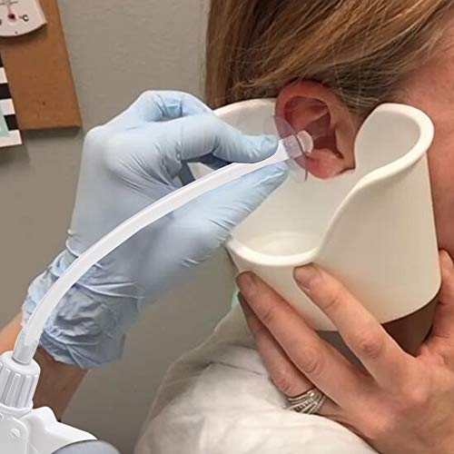 Ear Wax Removal Kit Ear Cleaner Tool Set Ear Washer Bottle System, 20 Ear Wash Disposable Tips, Ear Basin - Thumbnail 4