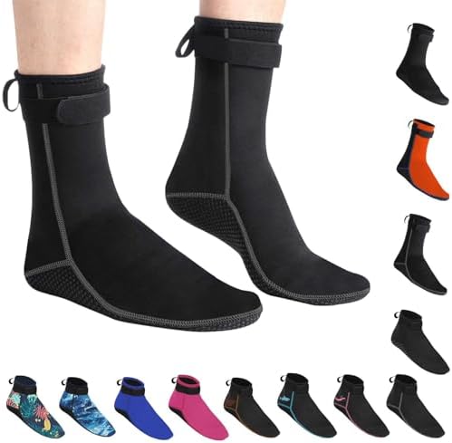 Water Socks For Snorkeling Neoprene Water Socks Anti-Slip Beach