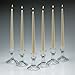 Ivory Taper Candles 12 Inch Tall Burn 8 Hours Set of 12 Made in USA