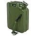 Clever Market Gas Tank Jerry Can Automotive Fuel Steel Tank 20L Emergency Backup Army NATO Style Gasoline Iron Military Green Tank 5 Gal