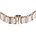 MAMONA Women's Rose Gold Chronograph Watch & Bracelet Set StainlessSteel/Ceramic with Calendar L58010RGGT