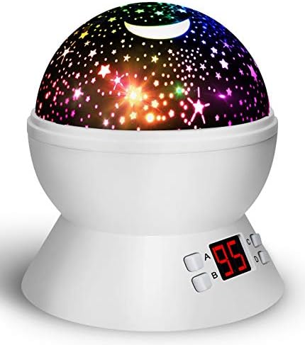 Night Lights for Kids and Toddlers, Star Projector with Timer for Bedtime, Best Gifts for Baby Boys and Girls