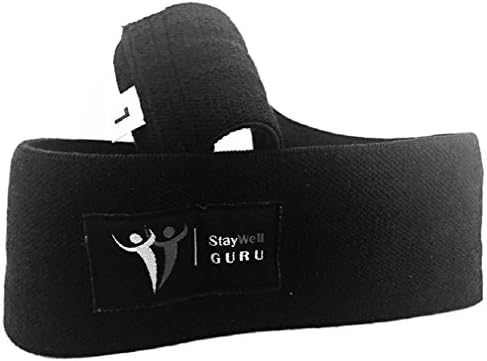 StayWell Guru Hip & Glute Activation band - High Performance for Dynamic Warm up, Crossfit Training, Long Stride Walks, Strengthen Weak Hips, Squat, Sumo, Treadmill, Deadlifts, LARGE