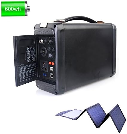 Portable Solar Power Generator 500W 12V 50AH Portable Solar Power System.