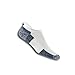 Thorlos J Max Cushion Running Rolltop Socks, White/White, Medium