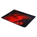 Redragon P016 Gaming Mouse Pad, Large 13 x 10.2 x 0.1 Inches, Stitched Edges, Waterproof, Black Red Dragon Design, Pixel-Perfect Accuracy Optimized for All MMO Computer Mouse Sensitivity and Sensors