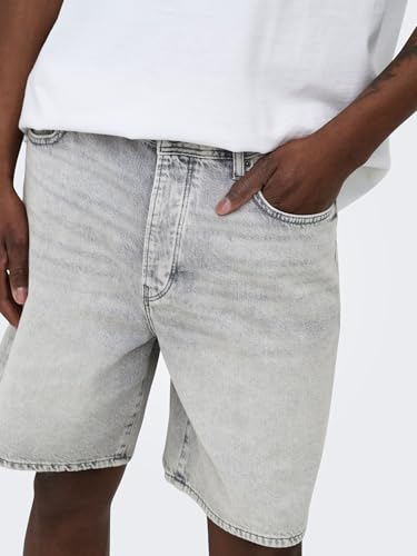 Only & Sons Onsfade Lmg 3157 Tai Dnm-Pantalones Cortos para Hombre