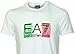 Emporio Armani Ea7 Men's Emporio Ea7 Train Graphic Italy T-Shirt M White
