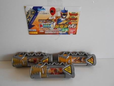 Amazon 獣電戦隊キョウリュウジャー 獣電池06 3種 ジュウレン全3種 1 オーレンジャー 2 ジュウレンジャー 3 プテラ カプセル玩具 おもちゃ