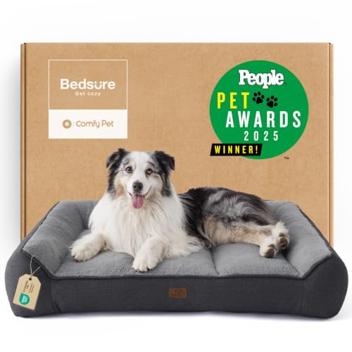 Bedsure SupportMax Orthopedic Dog Bed