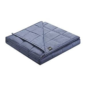 Amazon.com: ZonLi Cooling Bamboo Weighted Blanket 12 lbs(48''x72'' Grey
