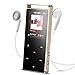 AGPTEK A01T 8GB Bluetooth MP3 Player Touch Button with FM/Voice Rocord, Lossless Sound Metal Music Player with Independent Lock, 1.8 Inch TFT Screen, (Support up to 128GB),Black