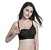 SUEKAPHIN 2PACK Nursing Bra Wireless Bra Women s Sleeping Maternity Bra Breastfeeding Bra Black Gray 2pcs Pack Medium Black gray
