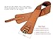 Motase Faux Leather Womens Wide Elasitc Stretch Waist Belt Corset with Floral Tan Plus Size XL