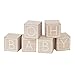 Ginger Ray Wooden Oh Baby Building Block Shower Guestbook Keepsake 6 Pack