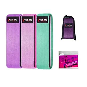 FIT-ME-Resistance-bands-set-women-Pack-of-3Non-Slip-Fitness-accessories-Home-Gym-Workout-for-Legs-Abdomen-Butt-with-3-Resistance-Levels-Perfect-for-SquatsGlute-BridgeLungesPilates-and-Yoga FIT-ME Resistance bands, set women (Pack of 3),Non Slip Fitness accessories, Home Gym Workout for Legs Abdomen & Butt…
