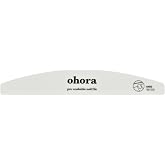 ohora Pro Washable Nail File(Hard) - Nail Shaper &amp; Trimmer - Two-Sided Fine Grit for Smoother Buff - Creates a Consistent Flawless Finish - Professional Nail Care Tool