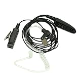 Pro Covert Acoustic Tube Bodyguard FBI Earpiece Headset Mic for Multi-PIN Motorola Radio