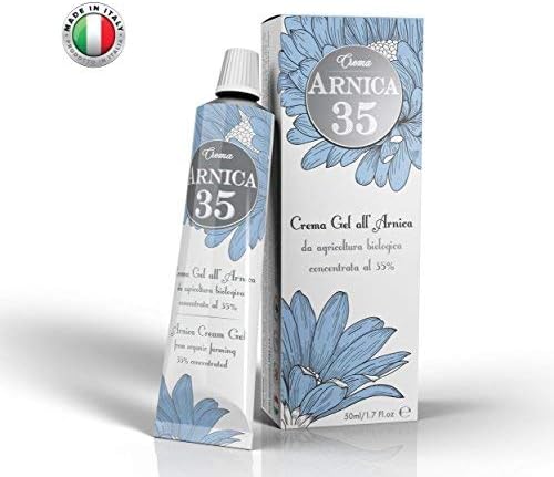 Dulàc - Arnica 35 - THE MOST CONCENTRATED - Gel Cream with 35% concentrated Arnica - ELIMINATES BRUISING, REDUCES SWELLING, MUSCLE AND JOINT PAINS
