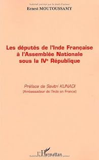 Livres Couvertures de Députés de l'Inde française
