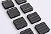 Lil Grippers Square Pads - Keep Furniture Where it Belongs! (2 Inch) 4 Pack