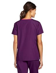WonderWink Women's Charlie 5 Pocket Y-Neck Wrap