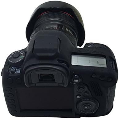 FNSHIP Professional Soft Silicone Rubber Camera Protective Cover Case Skin For Canon EOS 5D4 5D Mark IV Digital Camera-Black