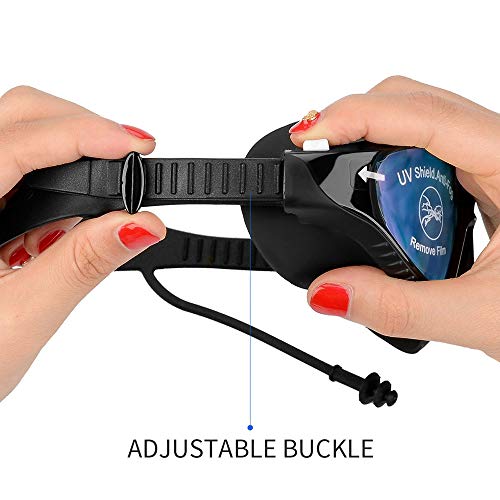 image for WeTest Advanced Silicone Swim Goggles, Swimming Goggles Waterproof Ant