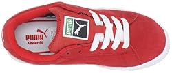 Puma Infant Suede Classic - High Risk Red/White-5 M