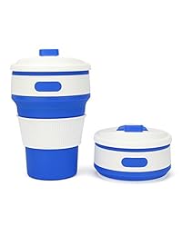 buruis plegable de silicona taza de café taza de v