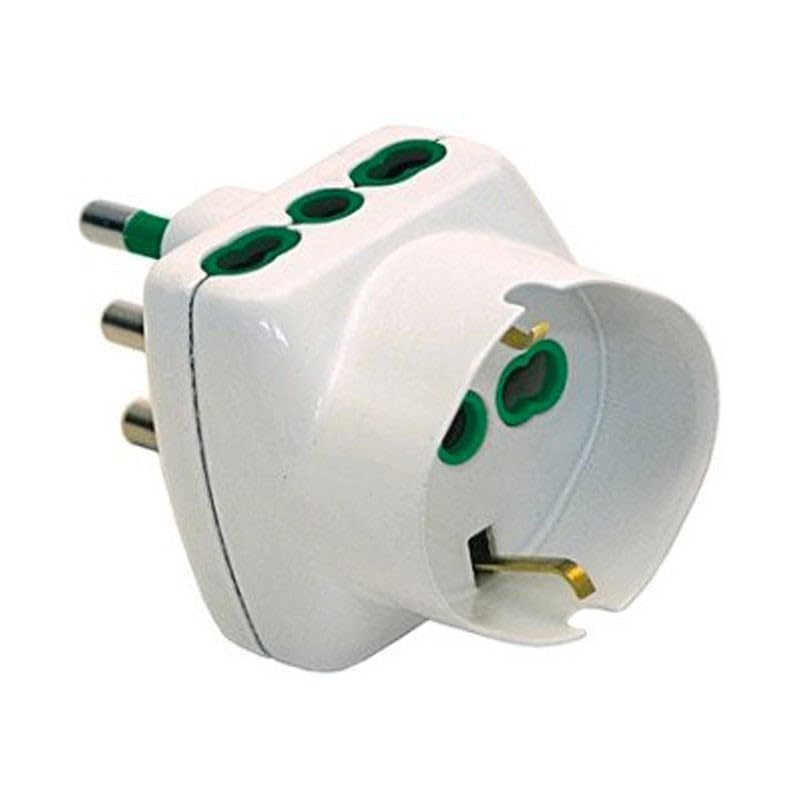 ADAPTER TRIPLE 16A+T SK WHITE 82240 FME