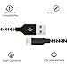 Ulimag, 4Pack 3FT 6FT 10FT 10FT Nylon Braided 8 Pin Cable Compatible with Phone X, 8,7,6,5 (Black White)