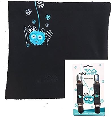 Skiweb Kids Neck Tube & Mitten Clips Saver Pack