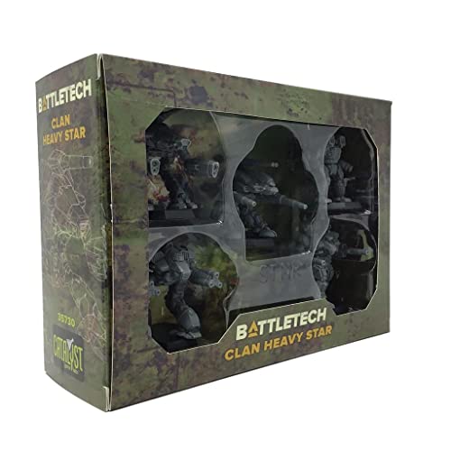 Catalyst Game Labs BattleTech Mini Force Pack: Clan Heavy Star in Kenya ...