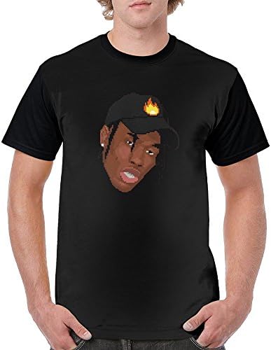 Travis Scott Unisex Hip-Hop Short Sleeve T-Shirts Tees