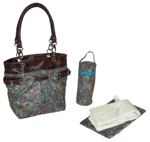 Paisley Blue Kalencom Ultimate Midi Tote