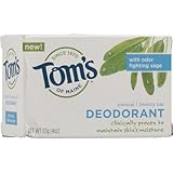 Tom'S Of Maine Natural Beauty Bar Deodorant With Odor Fighting Sage - 4 Oz (Pack of 6)
