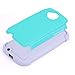 Moto E (2nd Gen) Case, LK [Shock Absorption] Hybrid Dual Layer Armor Defender Protective Case Cover for Motorola Moto E (2nd Generation) (TEAL)