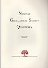 National Genealogical Society quarterly, v. 81, no. 4, December 1993