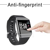 Amanod 3PCS Ultrathin Clear HD Protective Waterproof Film for Fitbit Ionic