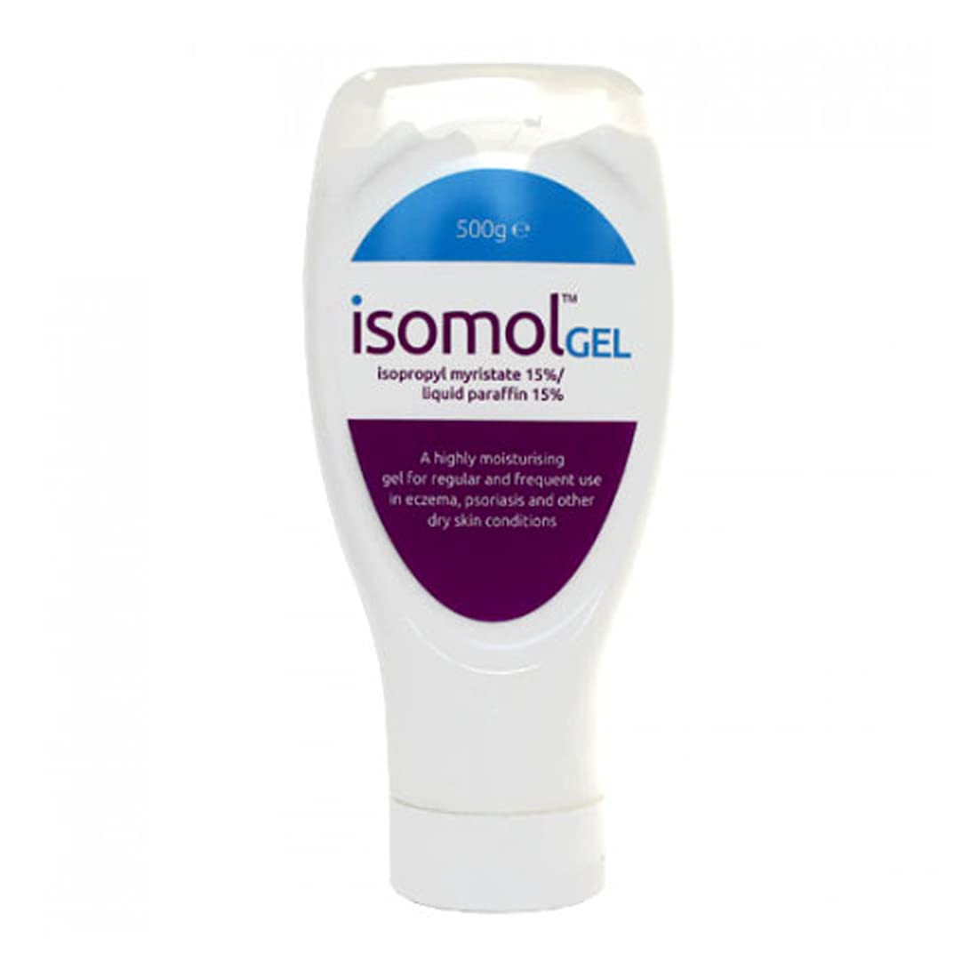 Isomol Moisturising Gel 500g for Eczema, Psoriasis and Dry Skin (2 x 500g)