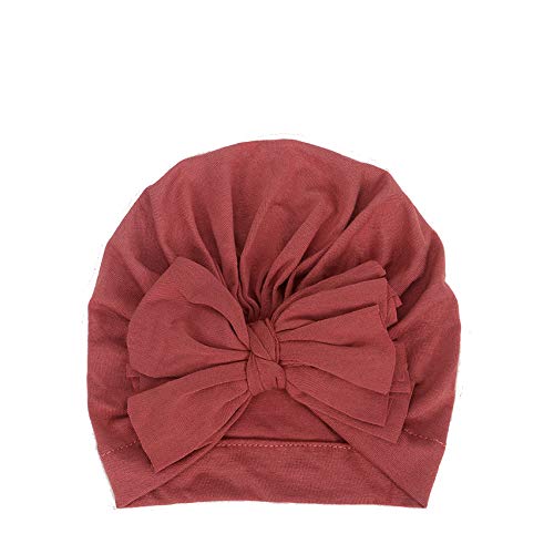 Udobuy 7 Pack Bowknot Turban Hats Baby Girl Hat Newborn Hospital Hat Infant Turban Nursery Beanie Headwrap for Baby Girls Toddlers Kids - Thumbnail 6