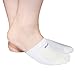 MABUA 8 Pairs Toe Socks Women No show Invisible Inside Shoes Non Skid Half Socks