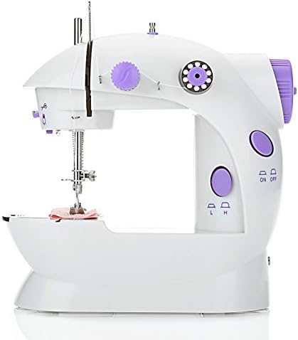 Mini Sewing Machine Double Speed Automatic Thread with Light (EU PLUG)