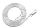 1mm Nickel Free Sterling Silver Italian Snake Chain Necklace 24