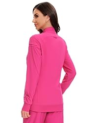COZYFIT Scrub Jackets for Woman, Zip Front Nurse